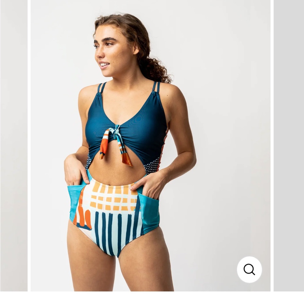NWT nani swim Ray high tide one piece swimsuit